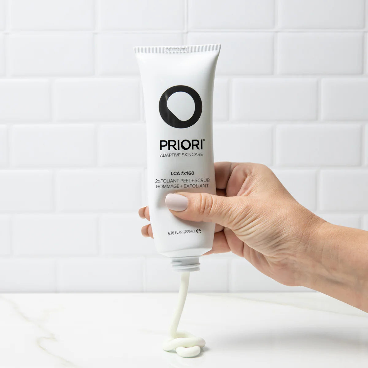 Priori LCA Peel + Scrub | Exfoliator | 120ml