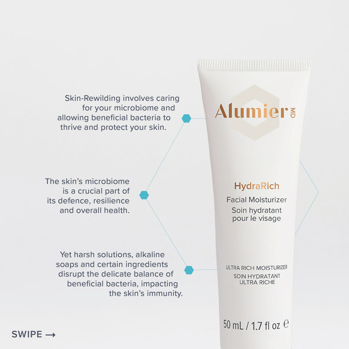 AlumierMD HydraRich Moisturiser | 50ml-Moisturiser-Skintique Retail