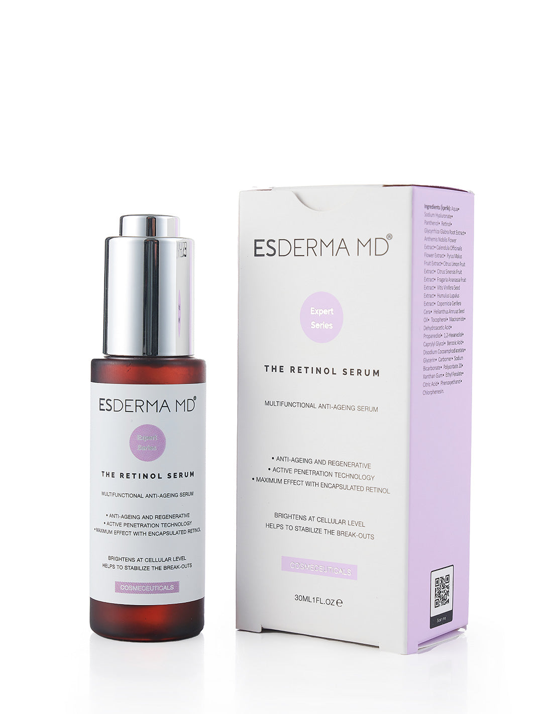 Esderma MD The Retinol Serum-Targeted Serums-Skintique Retail