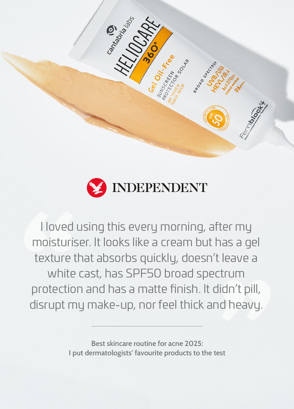 HELIOCARE 360° Gel Oil-Free SPF50 | Sunscreen | 50ml