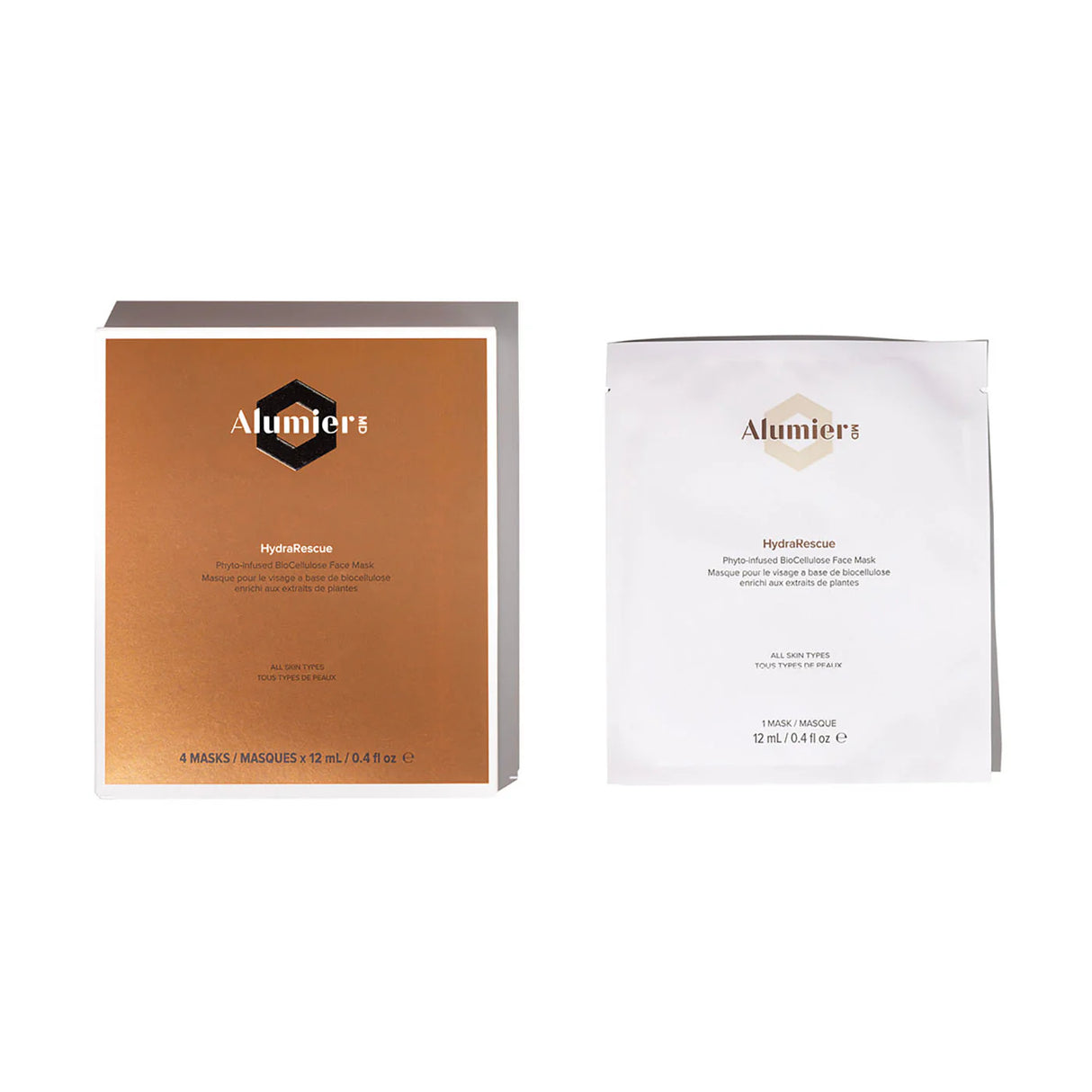 AlumierMD HydraRescue BioCellulose Face Mask