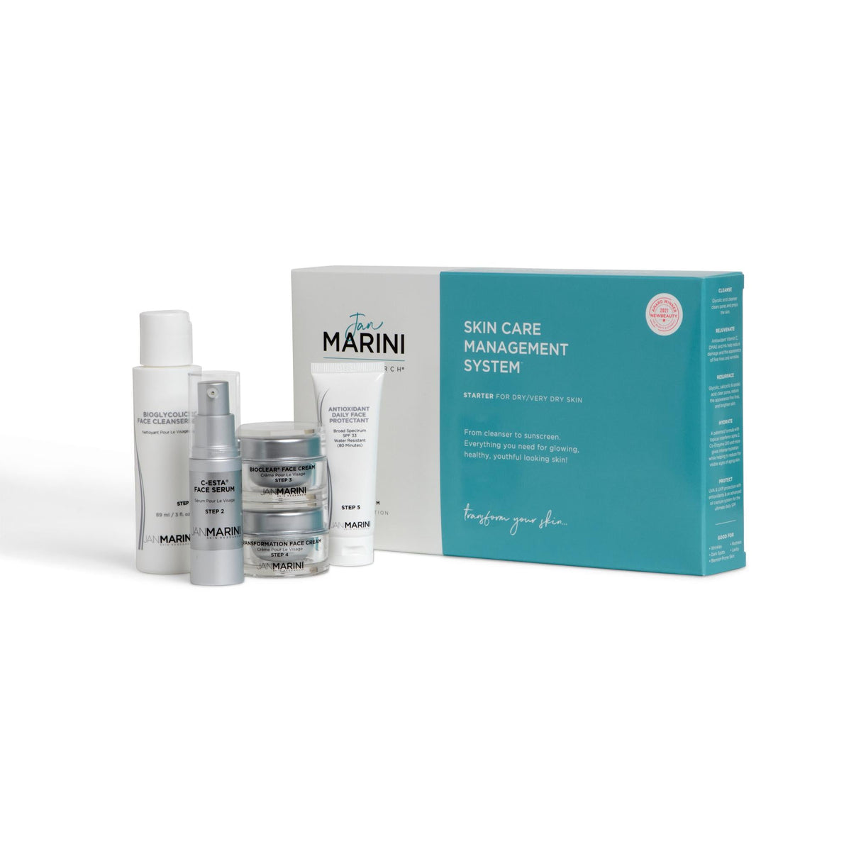 Jan Marini Starter Skin Care Management System - Dry/Very Dry-Kits-Skintique Retail