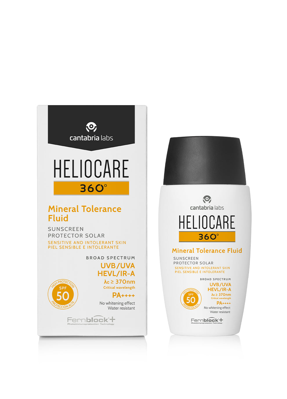Heliocare Mineral Tolerance Fluid | SPF50 Sunscreen | 50ml