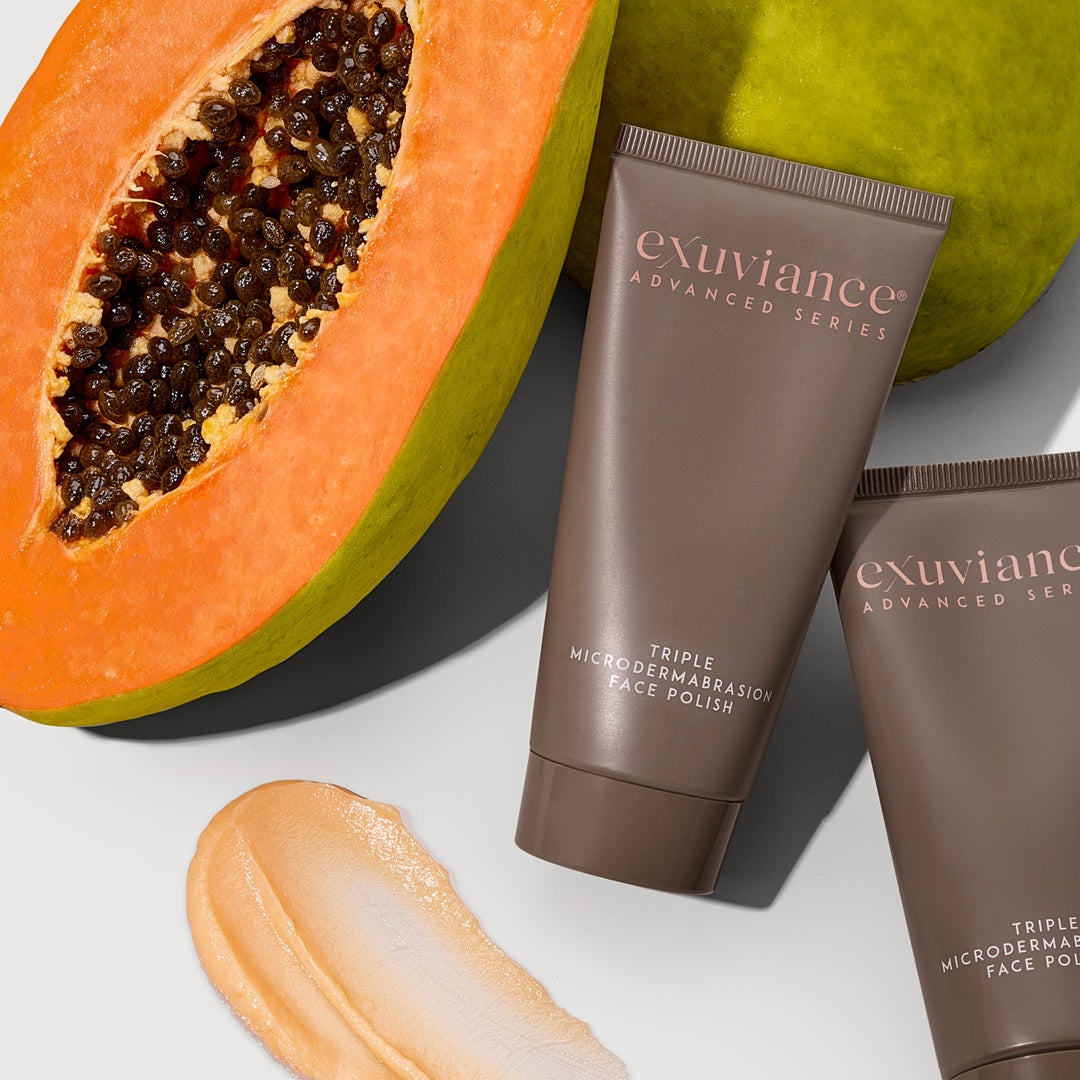 Exuviance Triple Microdermabrasion Face Polish | Exfoliating Treatment | 75g