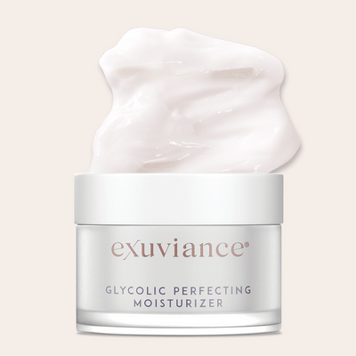 Exuviance Glycolic Perfecting Moisturiser | Anti-Ageing Night Cream | 45g