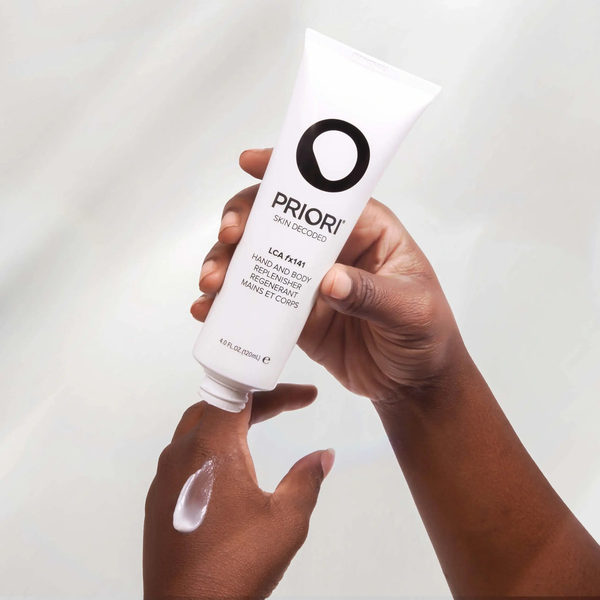 Priori LCA fx141 Hand and Body Replenisher | Hand & Body Moisturiser | 120ml