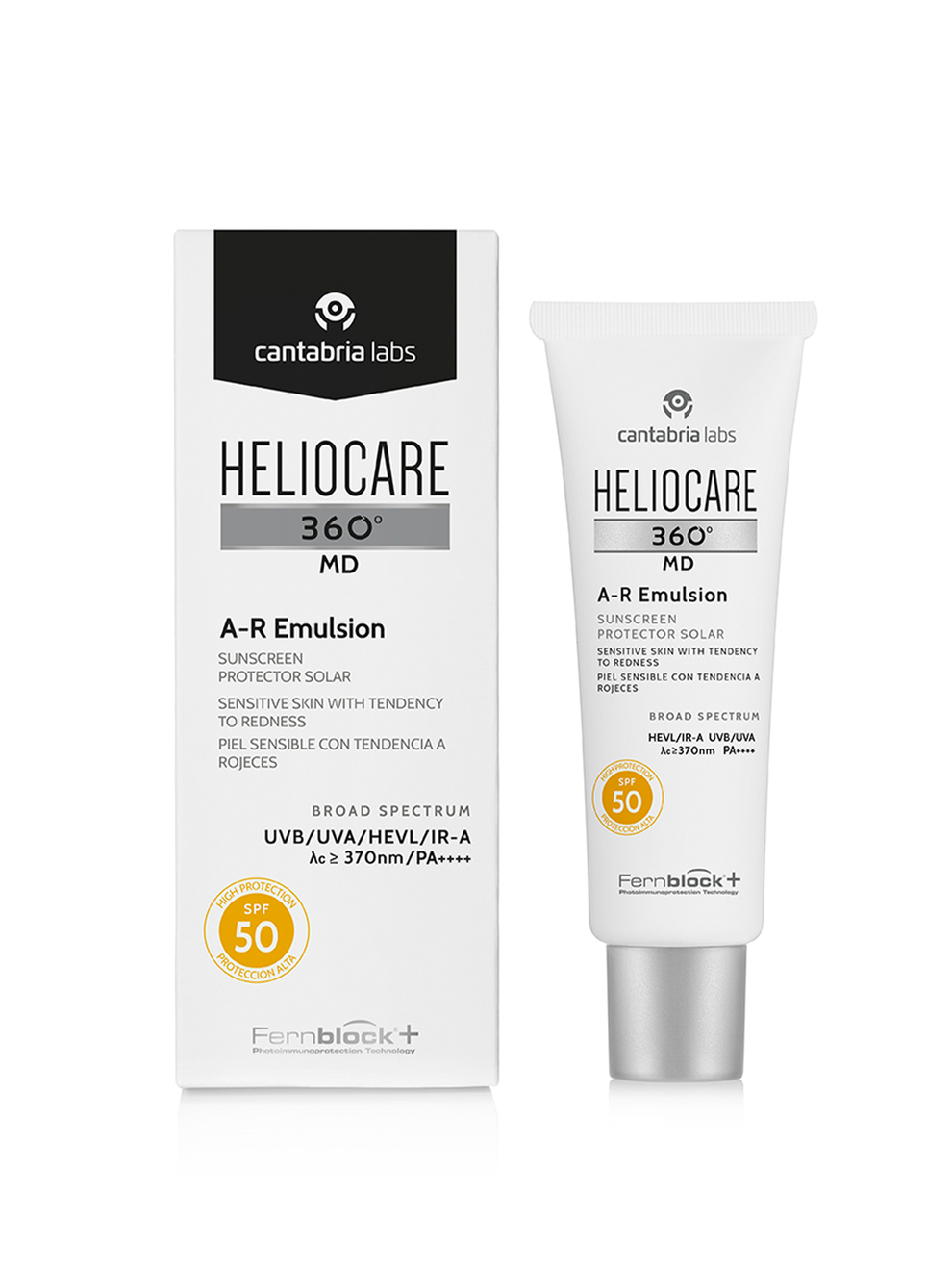 Heliocare 360 A-R Emulsion | SPF50+ Tinted Sunscreen | 50ml