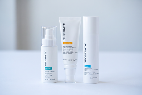 NeoStrata skincare — Bionic Face Serum, Enlighten and Sheer Hydration