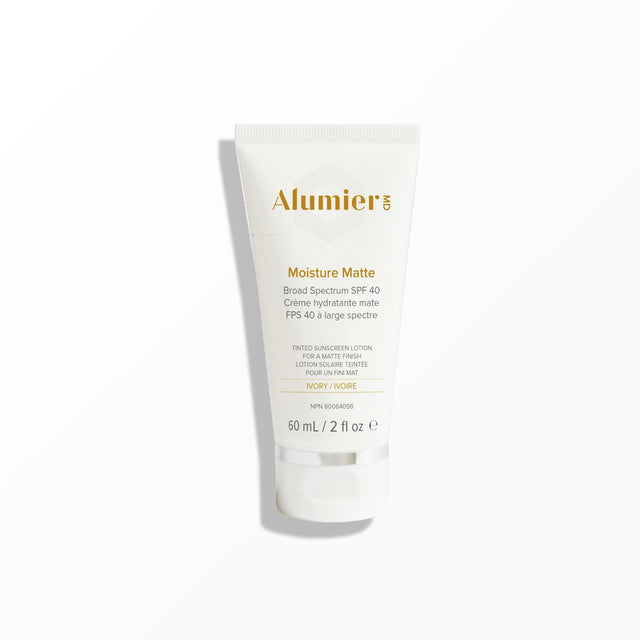 AlumierMD Moisture Matte Broad Spectrum SPF 40 (Ivory) | 60ml-Sunscreen-Skintique Retail