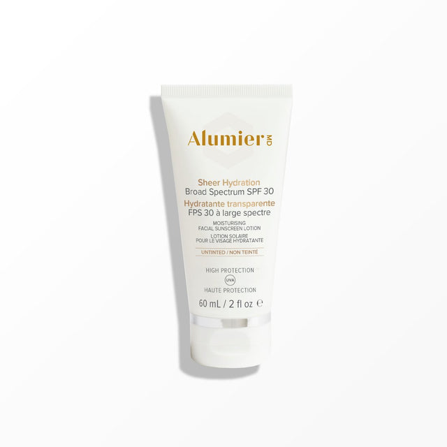 AlumierMD Sheer Hydration Broad Spectrum SPF 30 (Untinted) | 60ml-Sunscreen-Skintique Retail