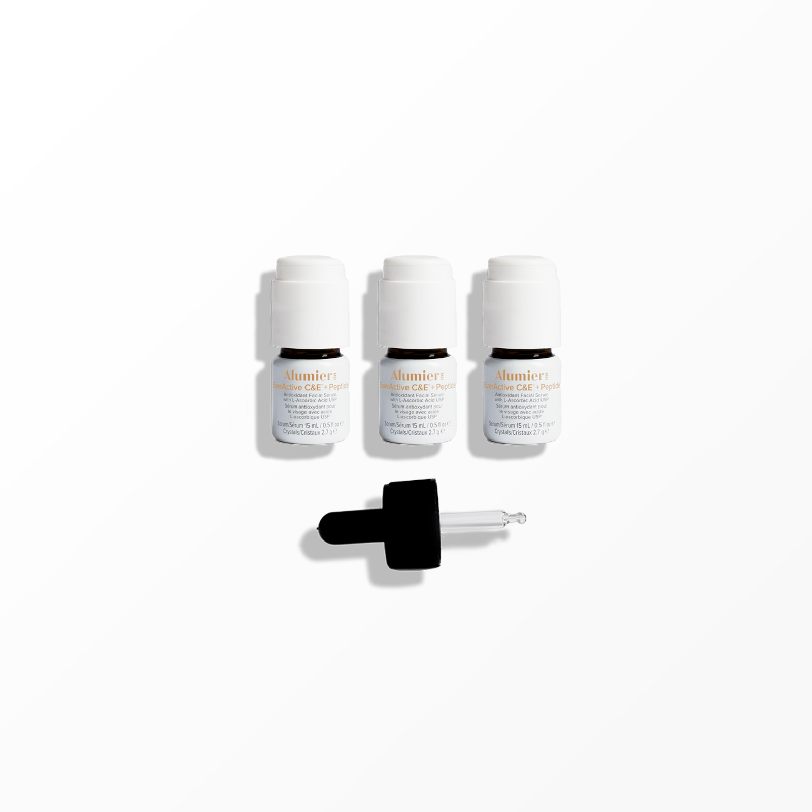 AlumierMD EverActive C&E™ + Peptide | 15ml x 3-Targeted Serums-Skintique Retail