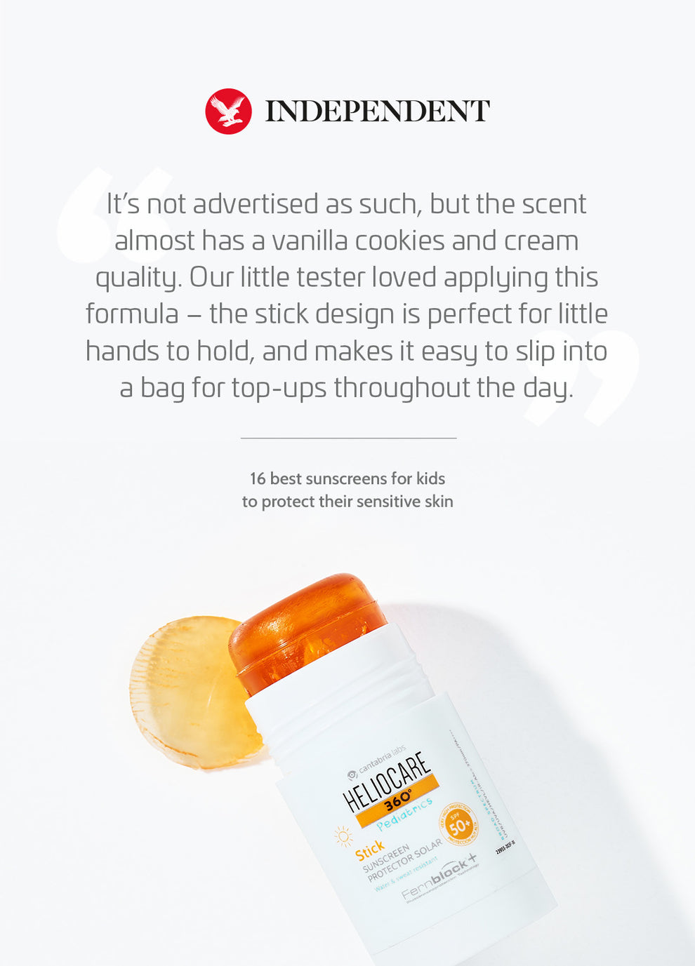 Heliocare® 360° Pediatrics Stick | Childrens Sunscreen | 25g