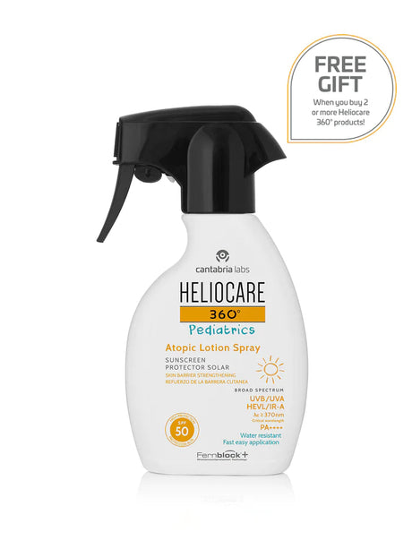 Heliocare-Heliocare 360 Pediatrics Atopic Lotion Spray-Sunscreen-