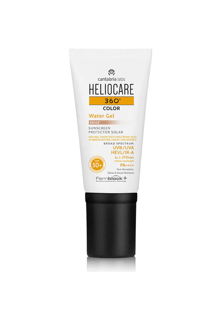 Heliocare 360 Water Gel Beige | 50ml-Sunscreen-Heliocare-Skintique Retail