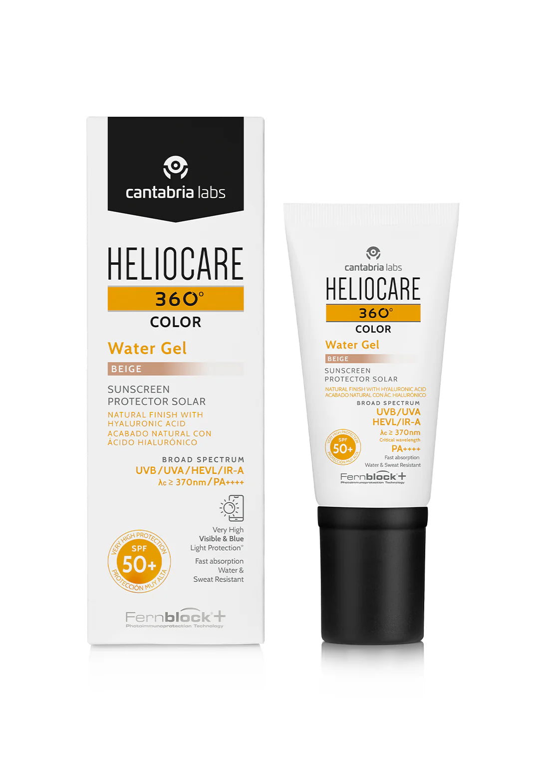 Heliocare 360 Water Gel Beige | 50ml-Sunscreen-Heliocare-Skintique Retail