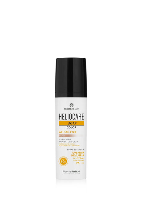 Heliocare-Heliocare Beige Colour Oil-Free Gel | 50ml-Sunscreen-