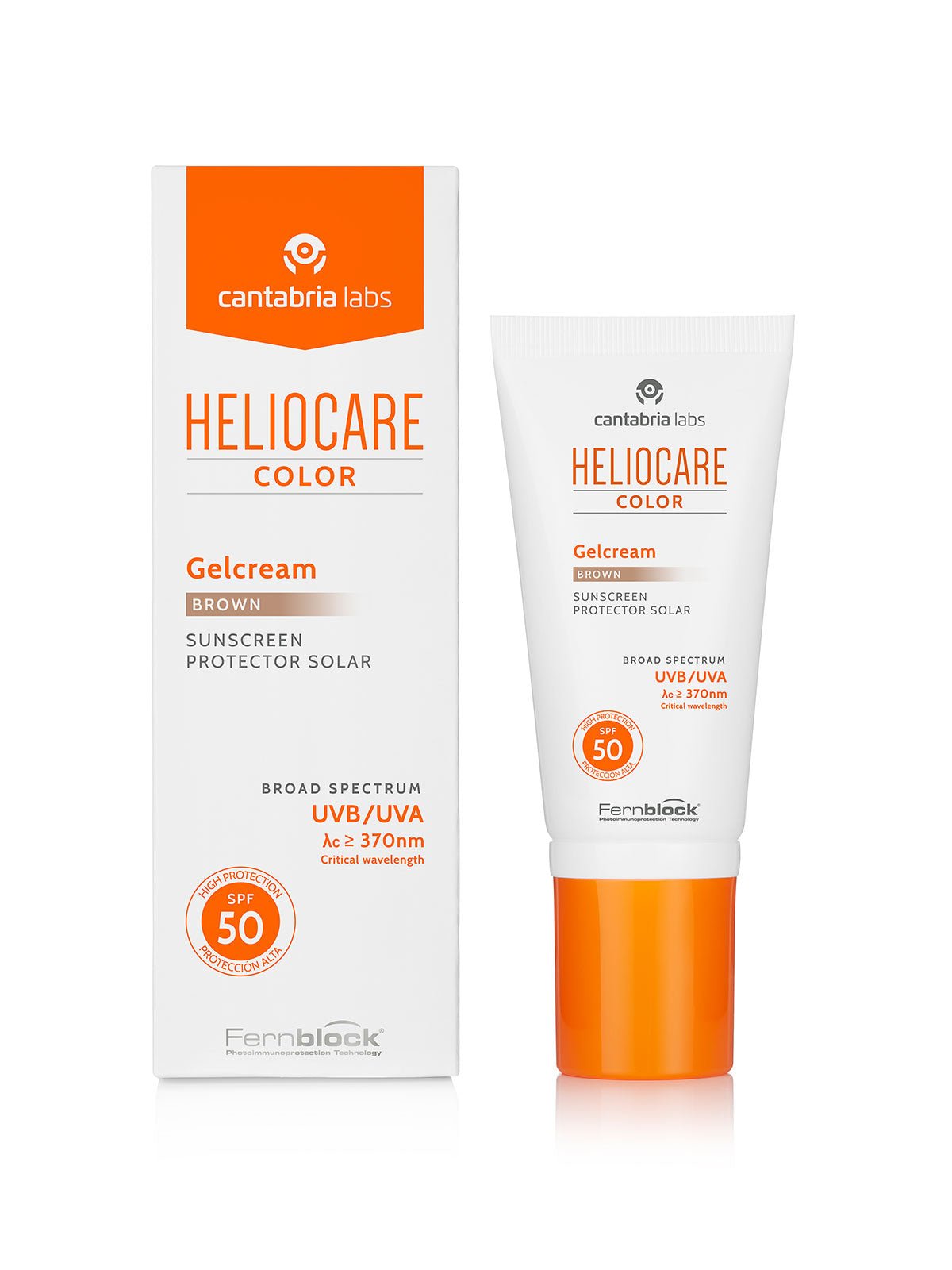 Heliocare Color Gelcream Brown | 50ml-Sunscreen-Skintique Retail