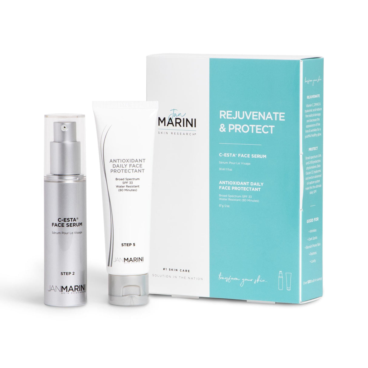 Jan Marini-Jan Marini Rejuvenate & Protect Daily Face Protectant SPF 33-Kits-