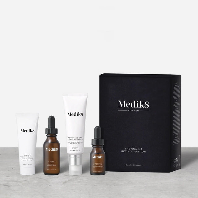 Medik8 CSA Kit Retinol Edition For Men-Contains 4 products-Skintique Retail