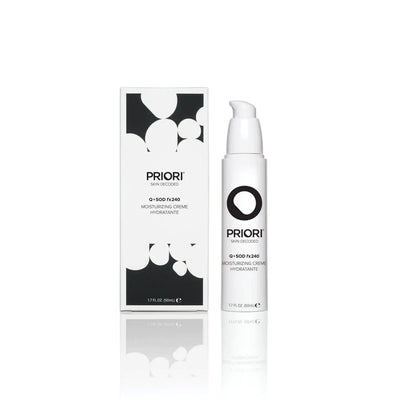 Priori Q+SOD fx240 Moisturising Crème | Antioxidant Face Cream | 50ml
