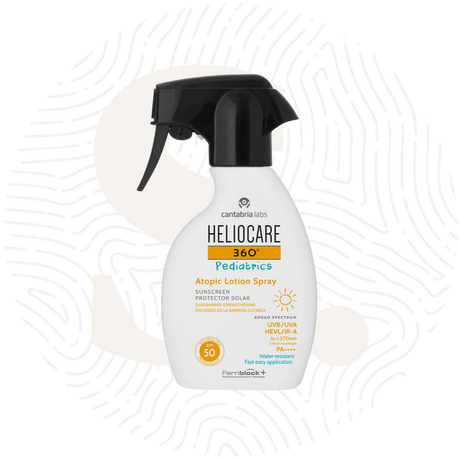 Heliocare 360° Pediatrics Atopic Lotion Spray | SPF50 Sun Protection | 250ml