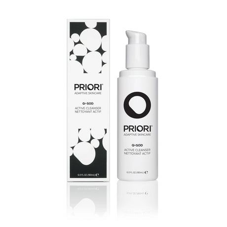 Priori Q+SOD fx210 Active Cleanser | Exfoliating Facial Cleanser | 180ml