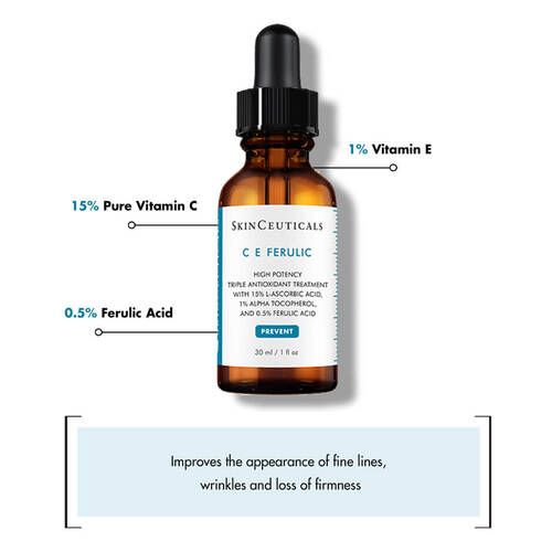 SkinCeuticals Double Defence C E Ferulic Kit for Dry + Ageing Skin-Antioxidant-SkinCeuticals-