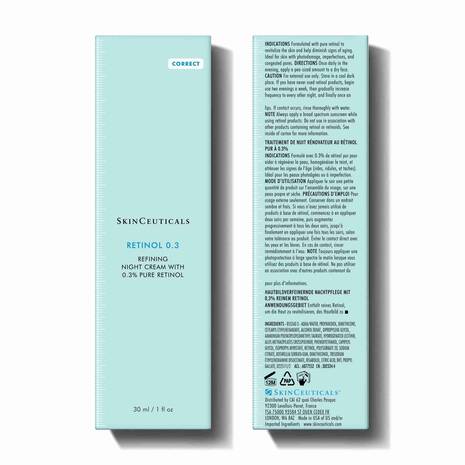 SkinCeuticals Retinol 0.3% Face Cream | 30ml-Targetted Serum-Skintique Retail