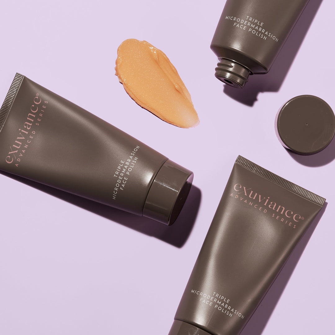 Exuviance Triple Microdermabrasion Face Polish | Exfoliating Treatment | 75g