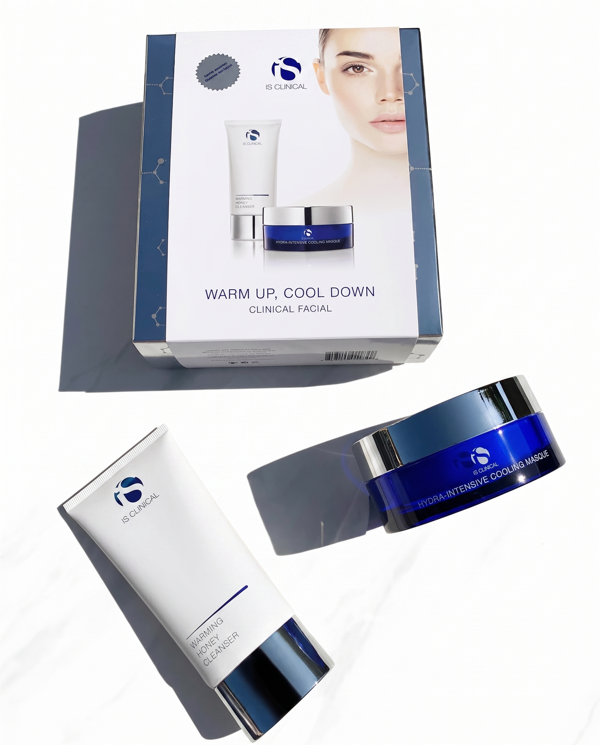 iS Clinical Warm Up Cool Down, At Home Facial Regime, 240g