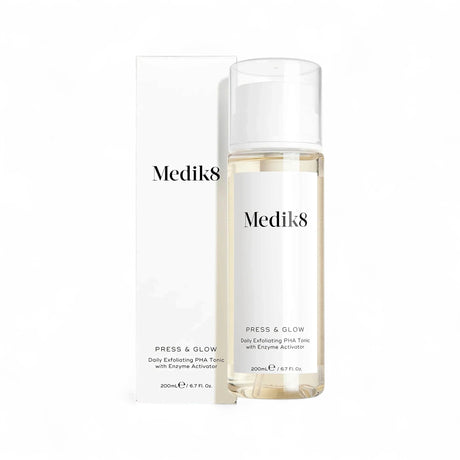 Medik8 Press & Glow | PHA Exfoliating Toner | 200ml — standardised